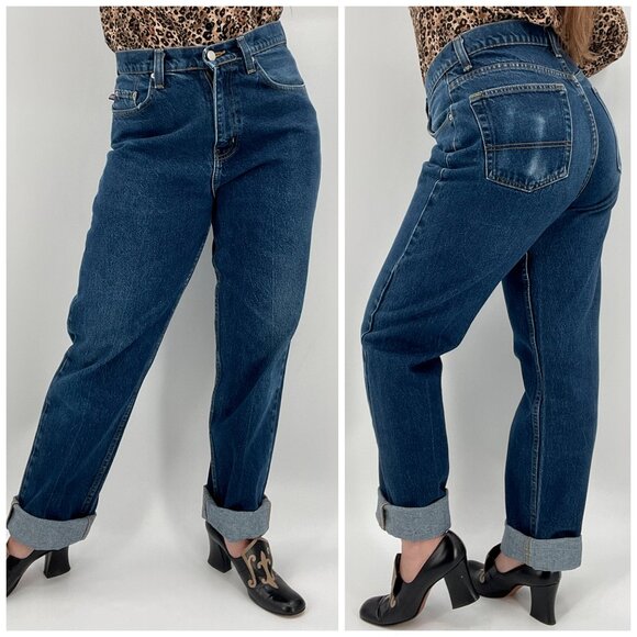 Vintage Ralph Lauren High Rise Straight Leg Denim Jeans | Size 32 X 32 - Picture 1 of 16